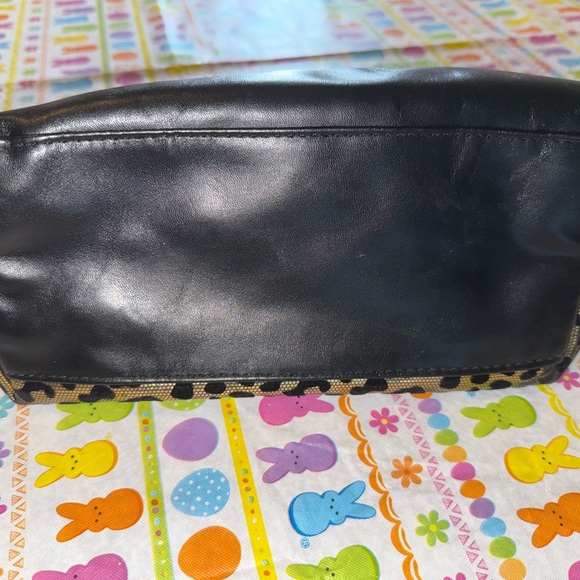 Gold Leopard Print Cosmetic Bag - Picture 6 of 7